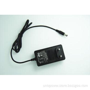Europe 2 Pins 24V LED Light AC Power Adapters , CE / ROHS /